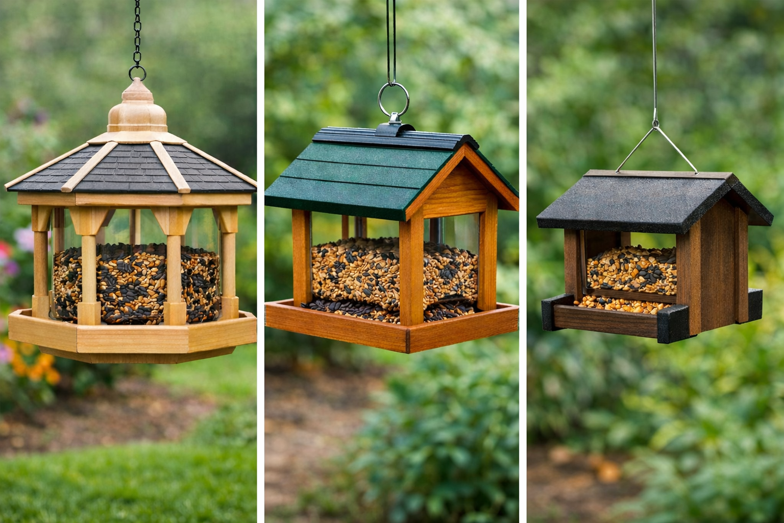 Hopper Feeders Gazebo House Compact